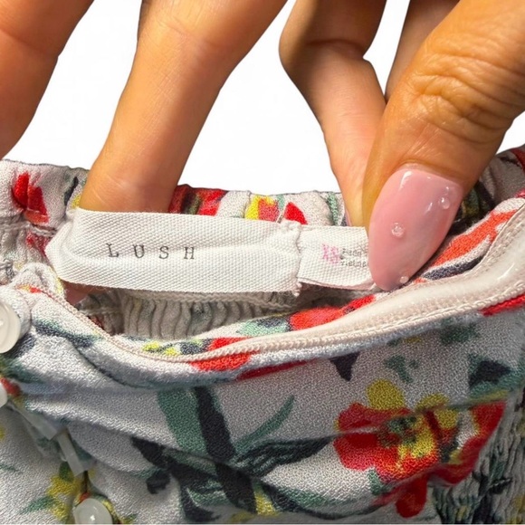 Lush Floral Patterned Dress - Picture 5 of 5